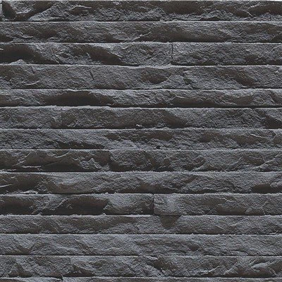 Μαύρα στοιβαγμένα πέτρινα πλακάκια